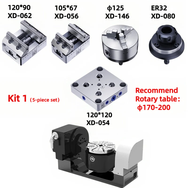Milling Machine Tool Set